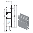 Bordwand mitte 25 x 100 elox L= 6300mm Airline | Bild 2