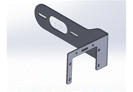 Halter Totwinkelassistent links zu MB Sprinter K4 1990