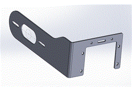 Halter Totwinkelassistent rechts zu MB Sprinter K4 1990