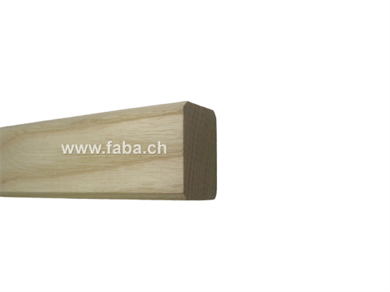 Holzeinlage Stangenträger 30 x 41 L= 2200 mm Esche