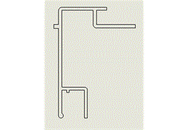 Rahmenprofil 18 x 115 mm eloxiert L=7500mm