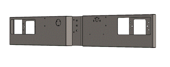 Schlusstraverse 3-teilig Isuzu M21