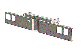 Schlusstraverse 3-teilig Iveco Daily 7.5t