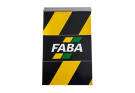 Warnfahnen Set für Hebebühne